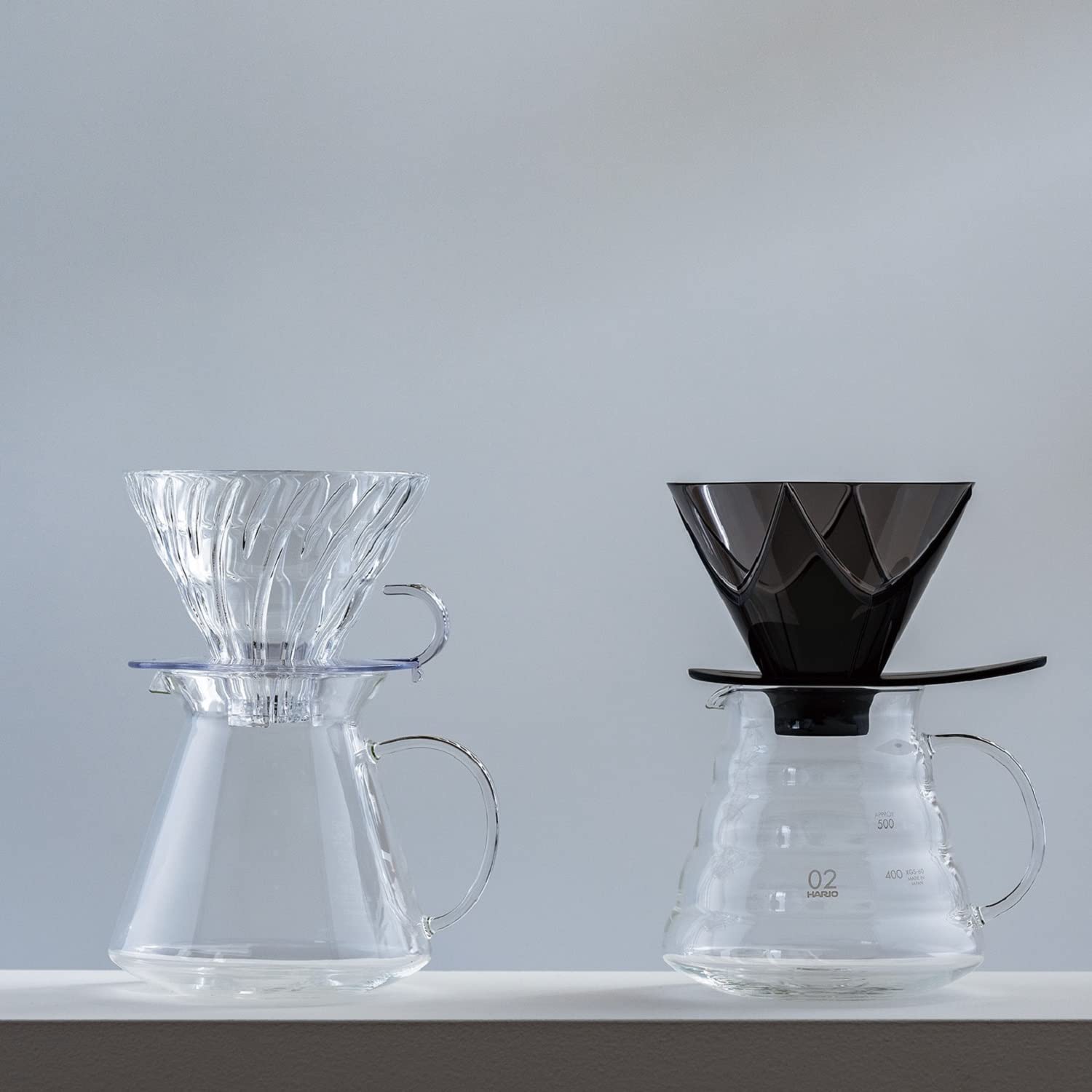 Hario V60 Mugen, filtrado más lento para un control preciso.