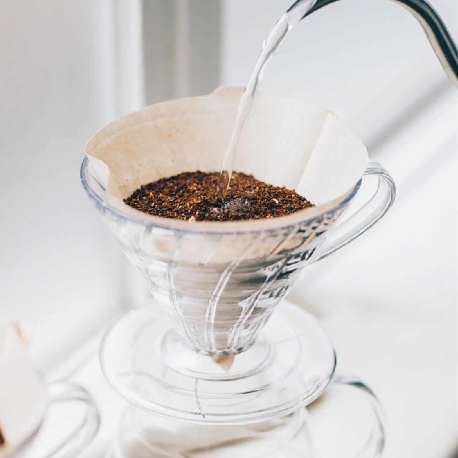 HARIO V60 02, diseño premiado en 2007, referencia de calidad.