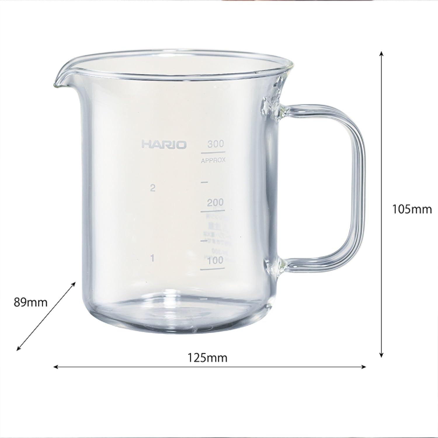 HARIO vidrio resistente al calor, ideal para café caliente y bebidas frías.