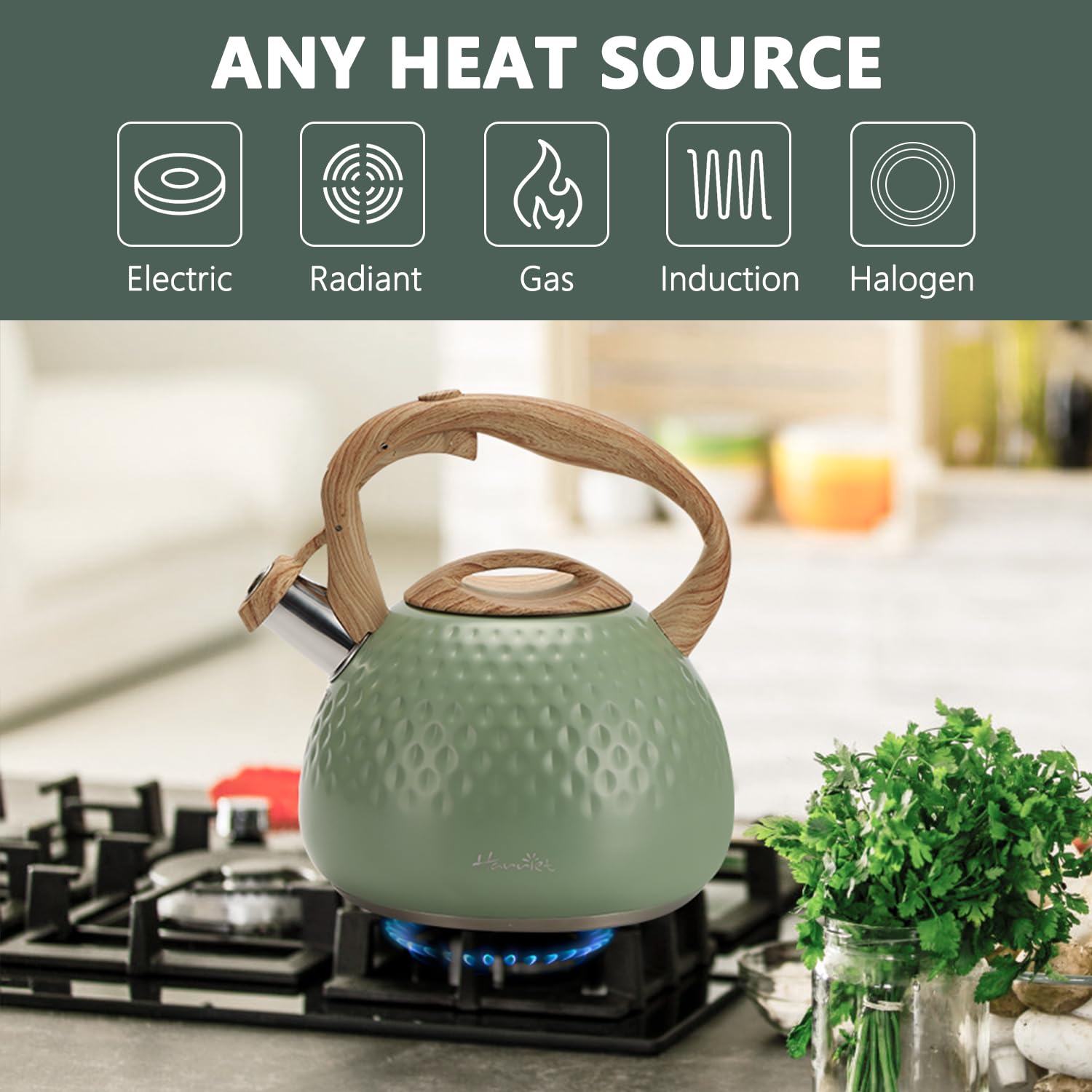 Capacidad de Harriet 2.5 qt, ideal para familias