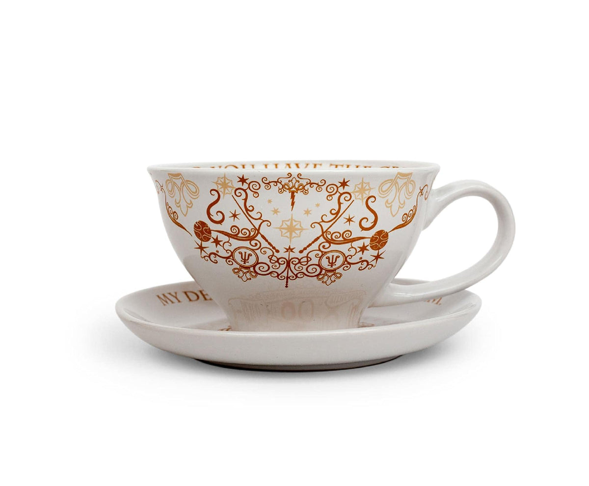 Taza de cerámica Harry Potter Grim de 12 onzas para rituales de té temáticos.