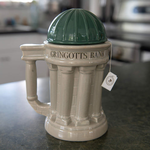 Taza Gringotts de Harry Potter 30 oz, colección para fanáticos.