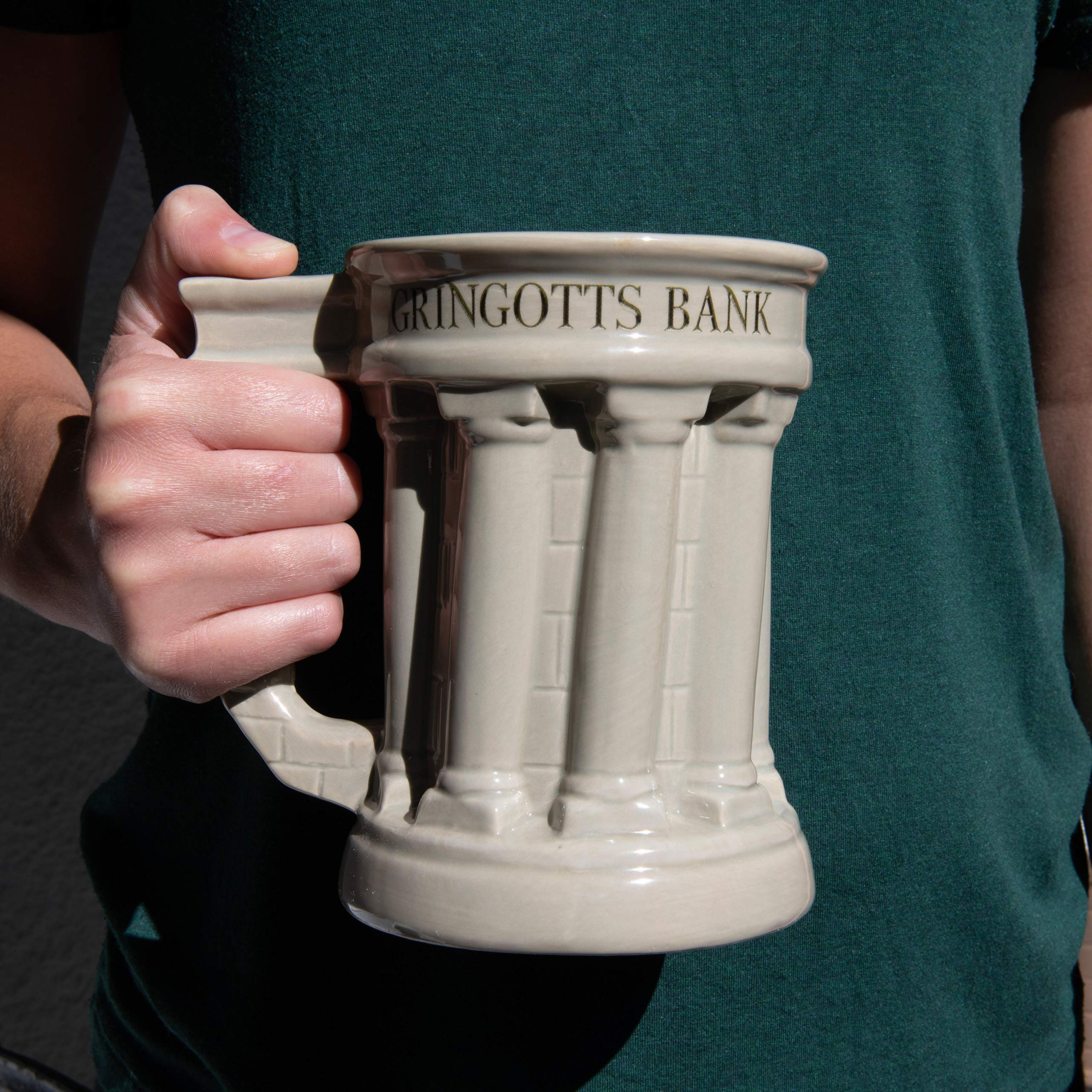 Taza Gringotts de Harry Potter 30 oz, regalo ideal para fans.