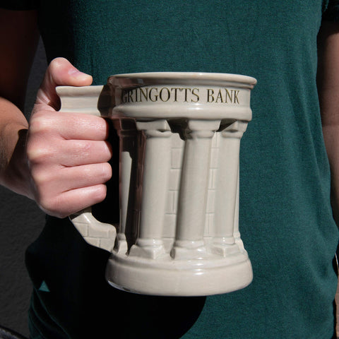 Taza Gringotts de Harry Potter 30 oz, regalo ideal para fans.