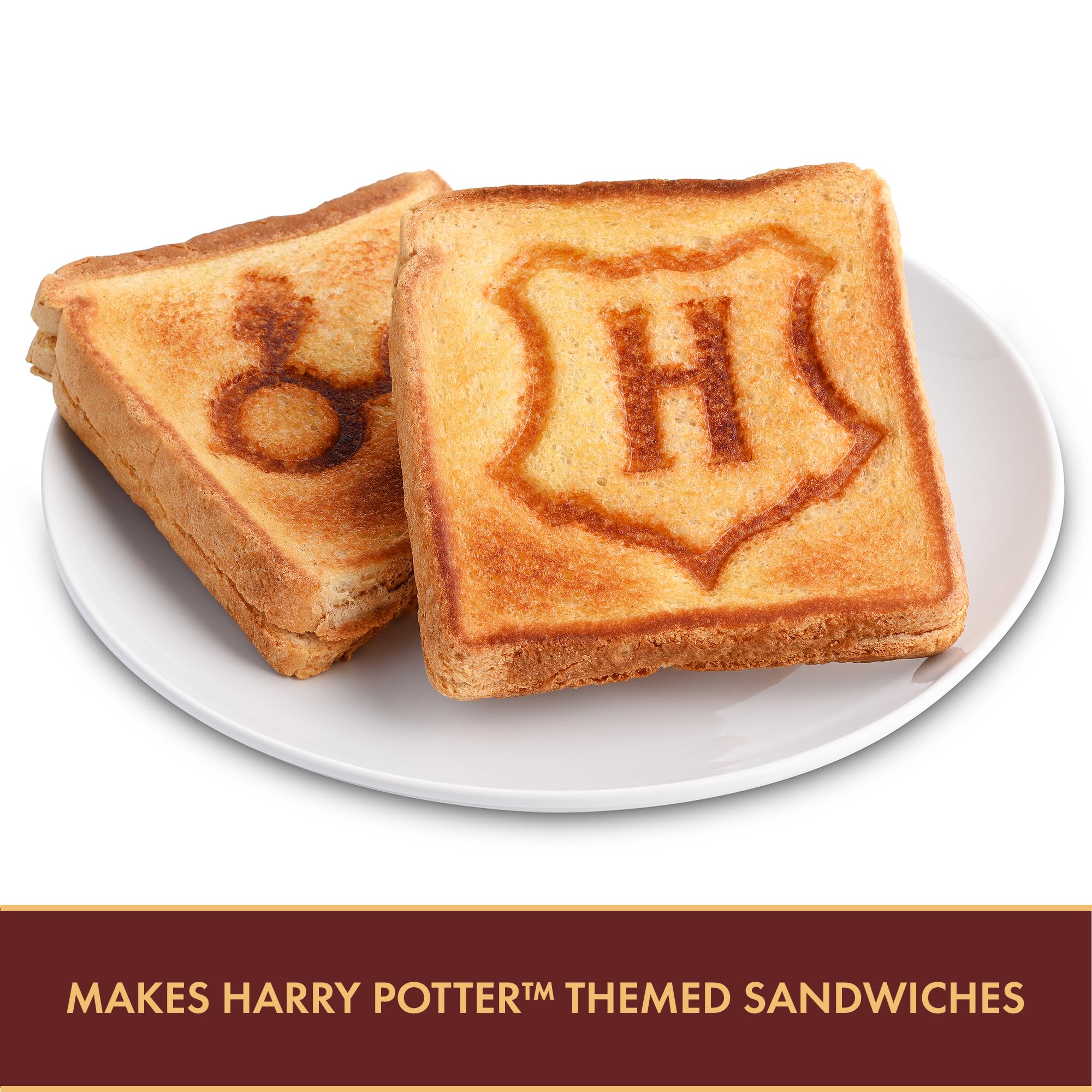 Harry Potter tapa con cierre para almacenamiento seguro.