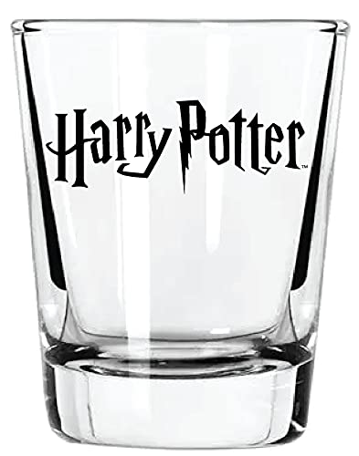 Harry Potter conjunto de 4 vasos, presentación elegante para mesa.