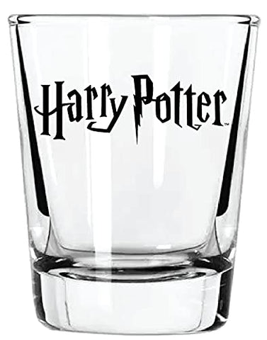 Harry Potter conjunto de 4 vasos, presentación elegante para mesa.