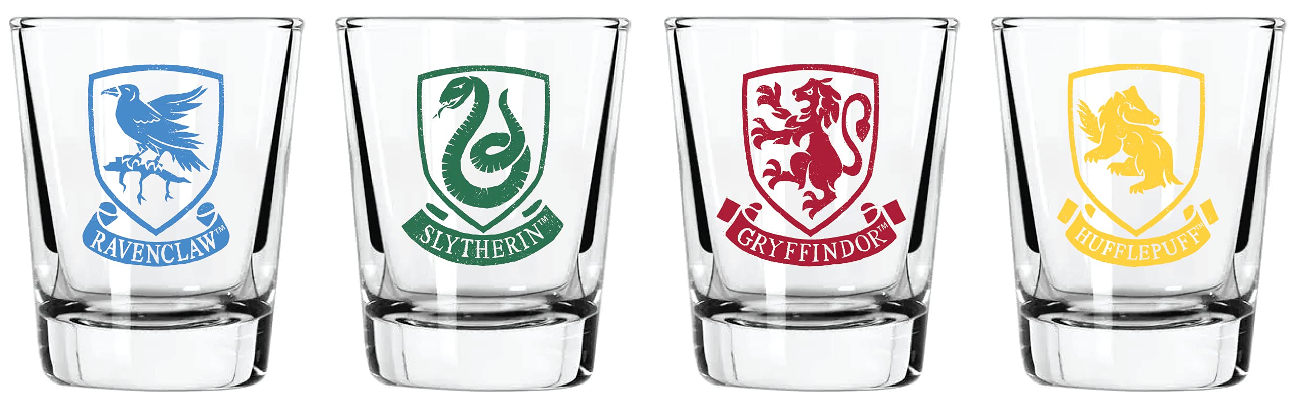 Harry Potter vaso-escudo Gryffindor, ideal para fiestas temáticas.
