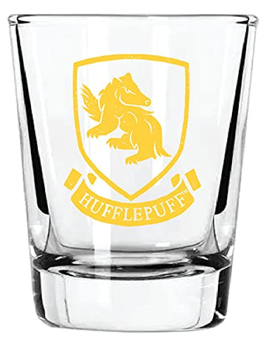 Harry Potter vasos de vidrio claro, acabado nítido para exhibir.