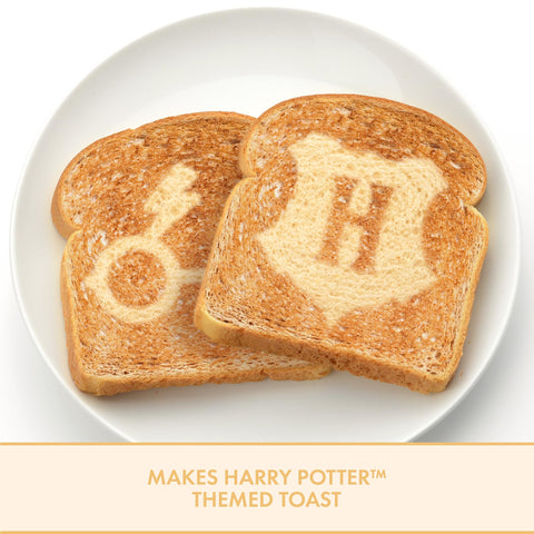 Tostadora Harry Potter ranuras extra grandes para panes gruesos.