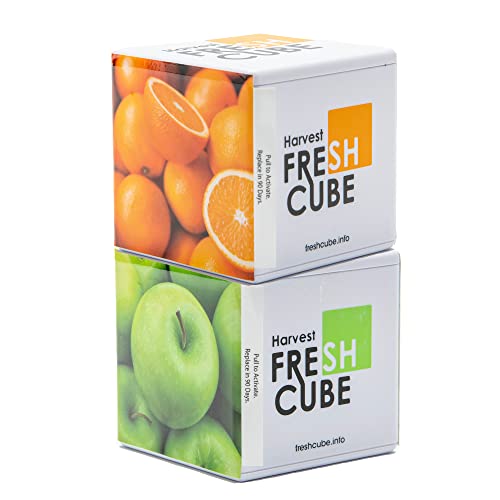 Harvest Fresh Cube: pack de dos unidades para prolongar la frescura de frutas y verduras.