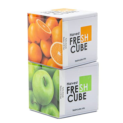 Harvest Fresh Cube: pack de dos unidades para prolongar la frescura de frutas y verduras.