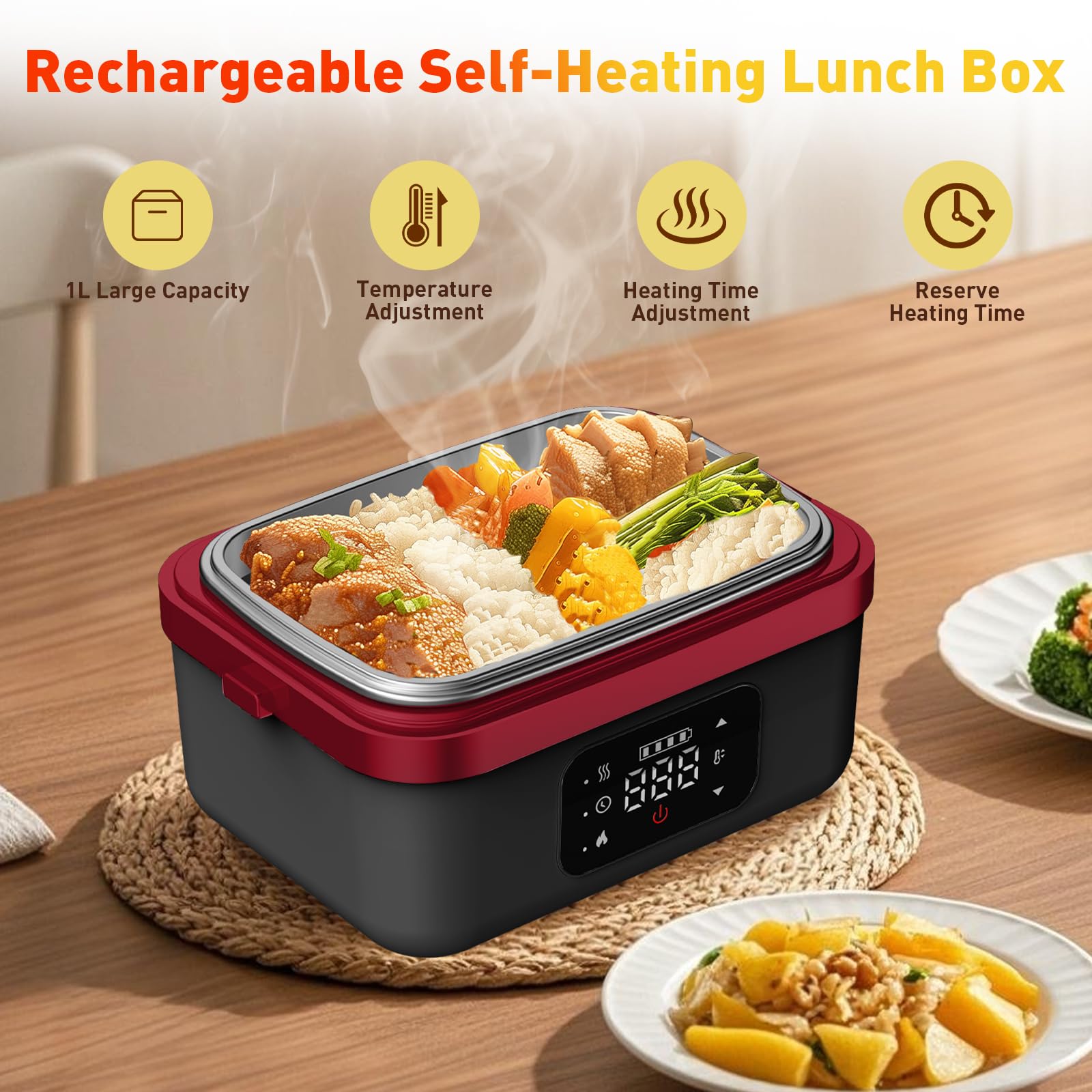 HASDSAGY fiambrera-materiales-aptos-para-alimentos: seguridad alimentaria en cada plato.