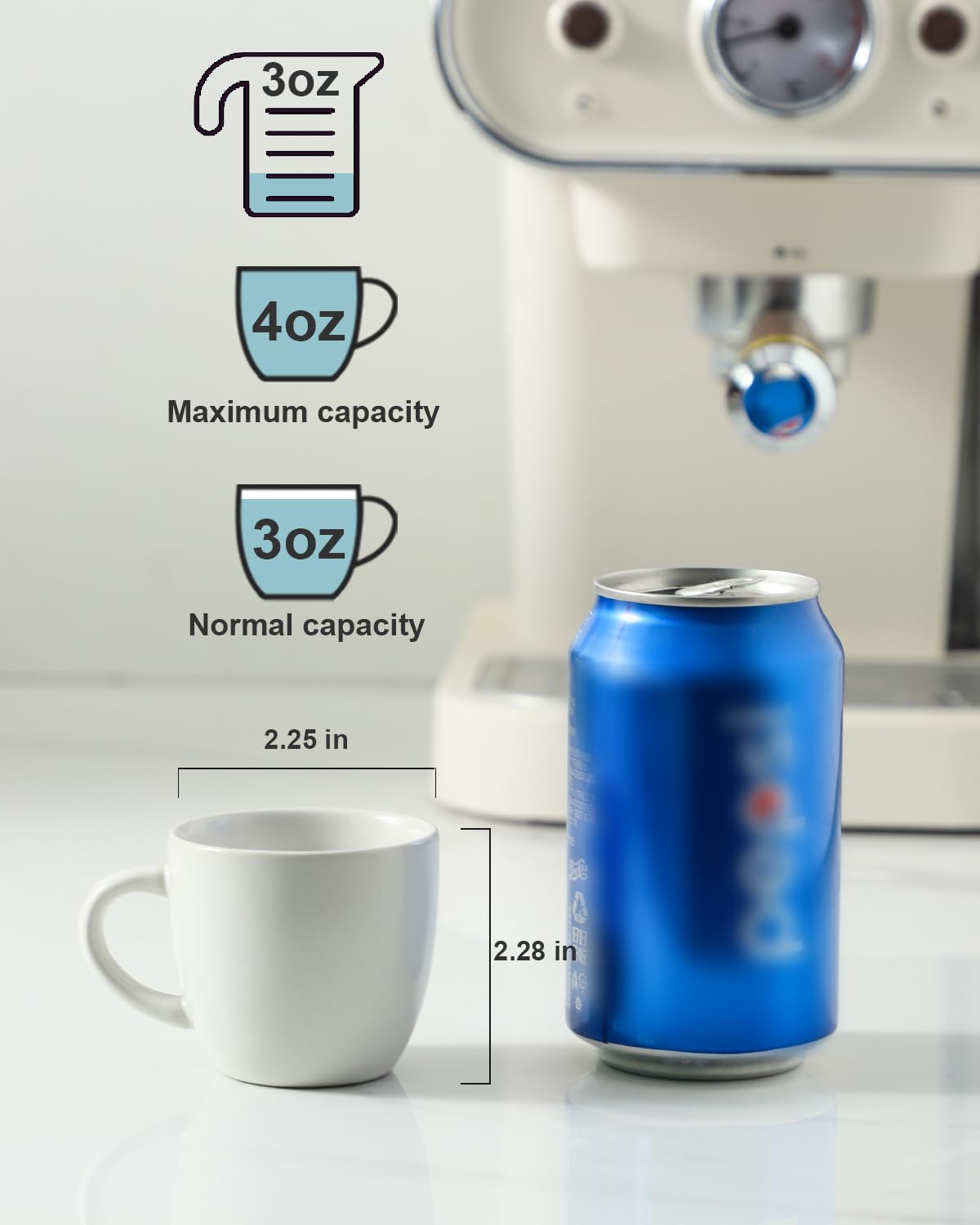 HASENSE asa ergonómica amplia para un agarre cómodo al servir.