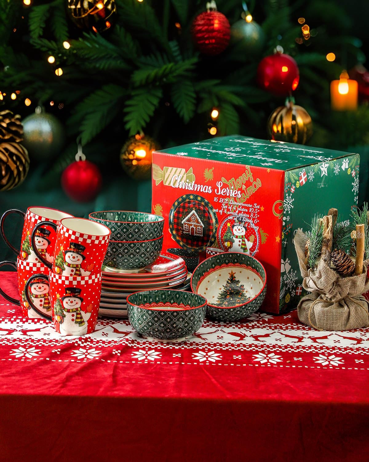 HASENSE regalo navideño considerado para decoradores y amantes de la Navidad.