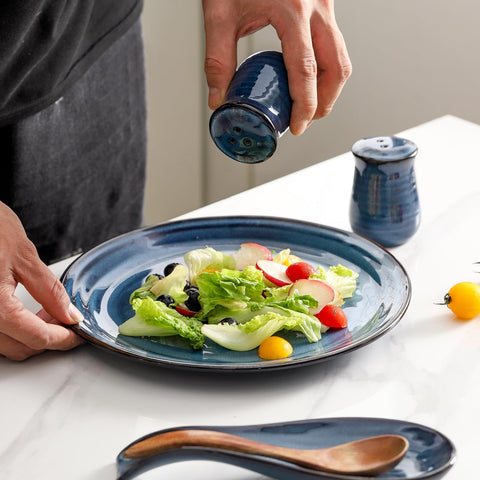 Hasense juego 4 en 1 para mesa con diseño azul marino