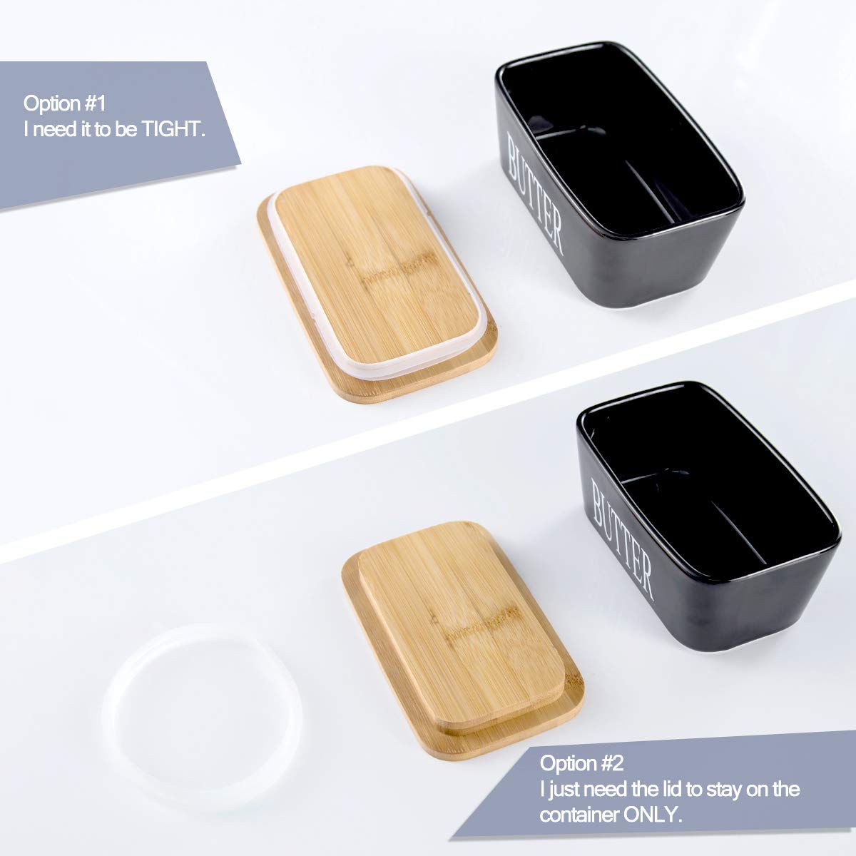 Hasense mantequillera regalo de Navidad ideal para la cocina.