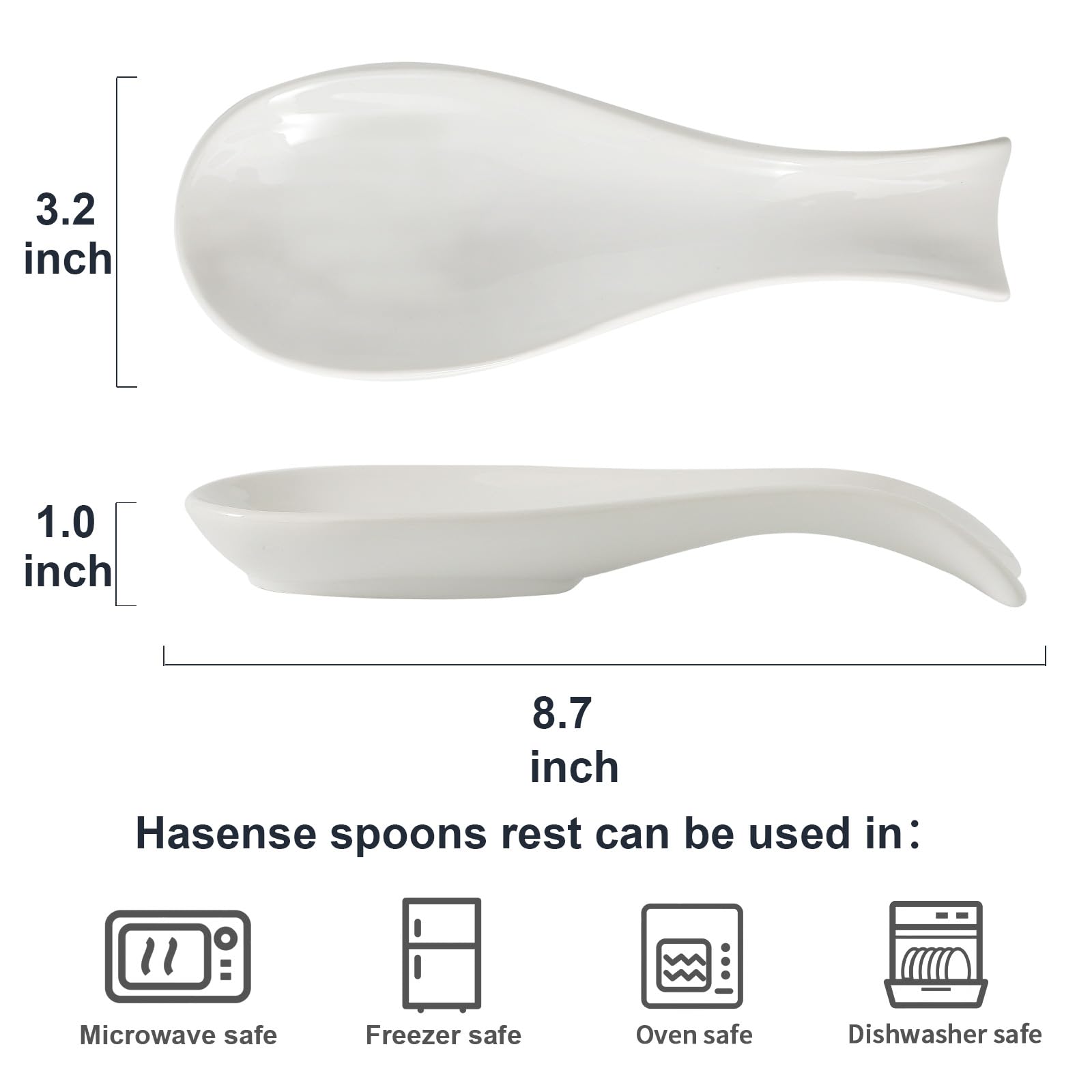 Hasense reposacucharas para utensilios compactos, guarda espátulas y cucharones sin ocupar mucho espacio.