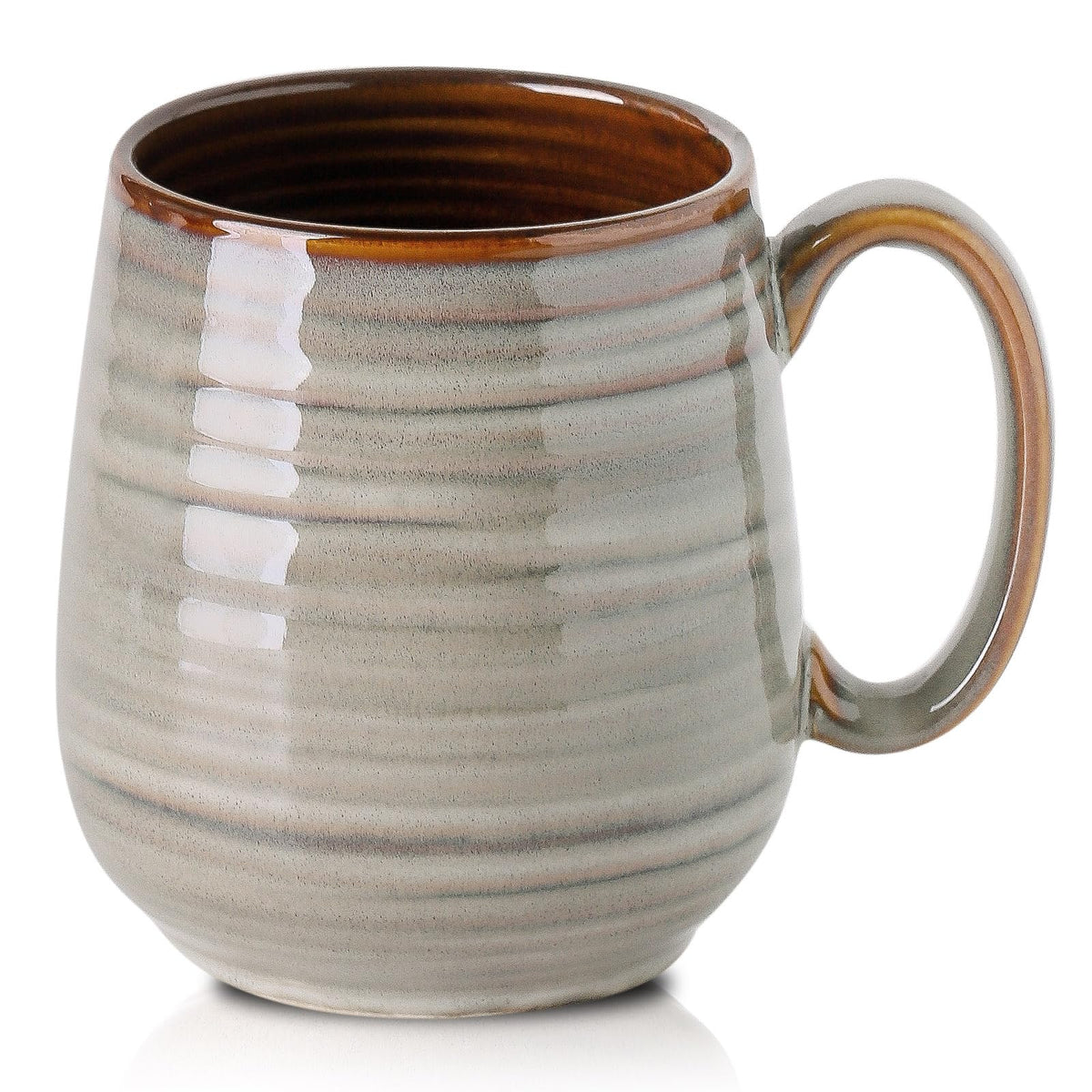 HASENSE taza de 20 oz con asa grande para comodidad al café