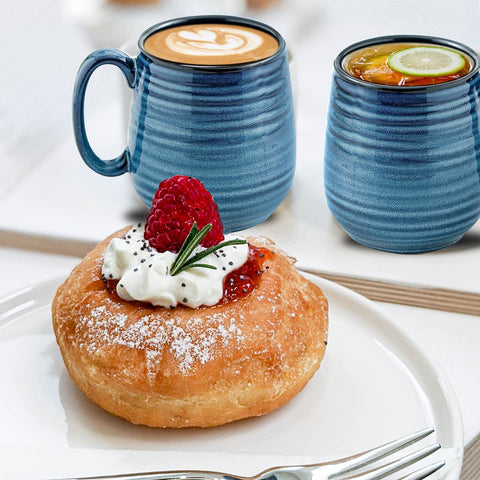 HASENSE Taza para casa y oficina: ideal para latte, té o sopa