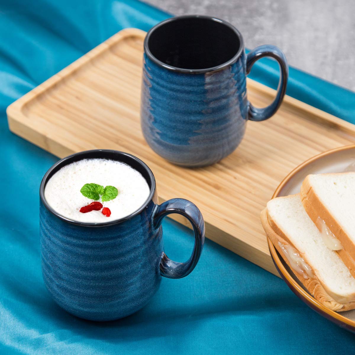 HASENSE tazas 15 onzas de capacidad, perfectas para bebidas grandes