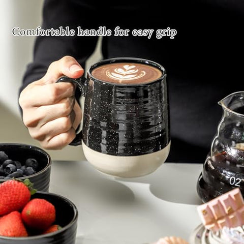 HASENSE tazas cerámica uso multifuncional para café y té