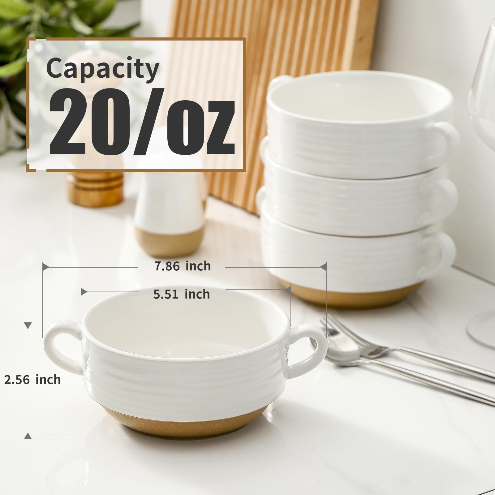HASENSE tazones ceramicos aptos para horno y microondas para recalentar platos