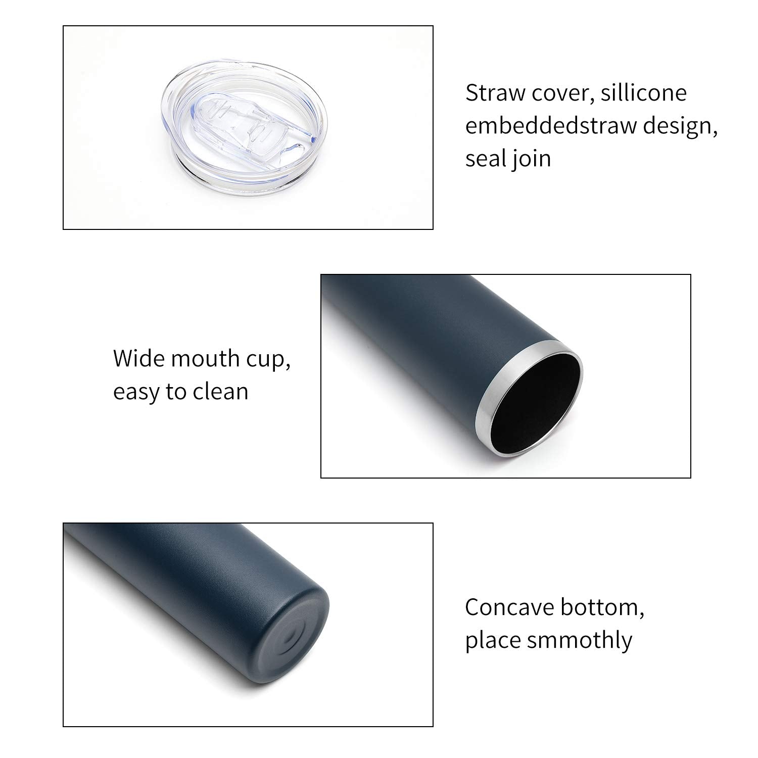 HASLE OUTFITTERS 20oz tumbler uso al aire libre, ideal para aventuras