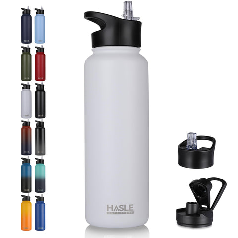 HASLE OUTFITTERS botella 40oz con aislamiento doble para bebidas frías y calientes