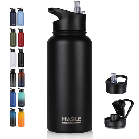 HASLE OUTFITTERS botella aislada de doble pared mantiene bebidas frías o calientes