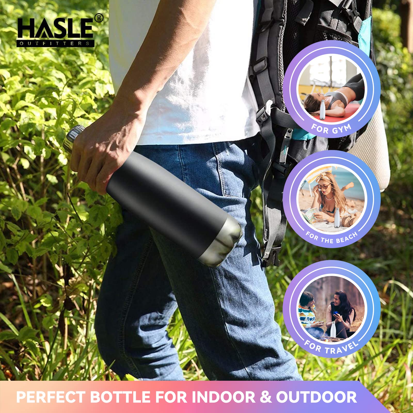 Diseño ergonómico de HASLE, agarre cómodo incluso con guantes
