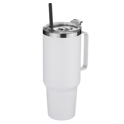 HASLE OUTFITTERS taza insulada 40oz con asa, perfecta para bebidas calientes sobre la marcha.