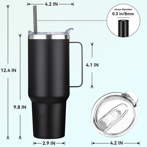 HASLE OUTFITTERS termo 40oz acabado en polvo resistente a sudor y golpes.