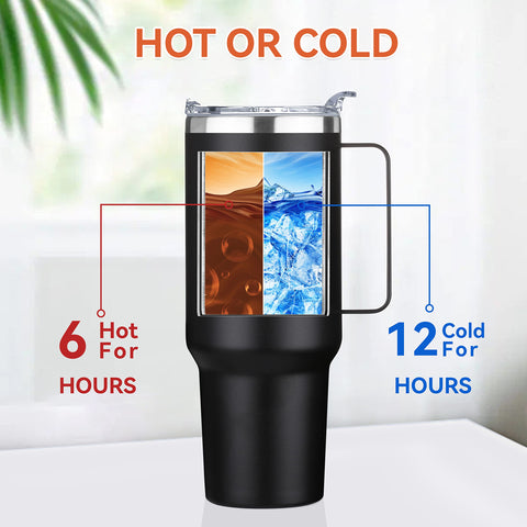 HASLE OUTFITTERS termo 40oz con aislamiento doble mantiene bebidas a temperatura.