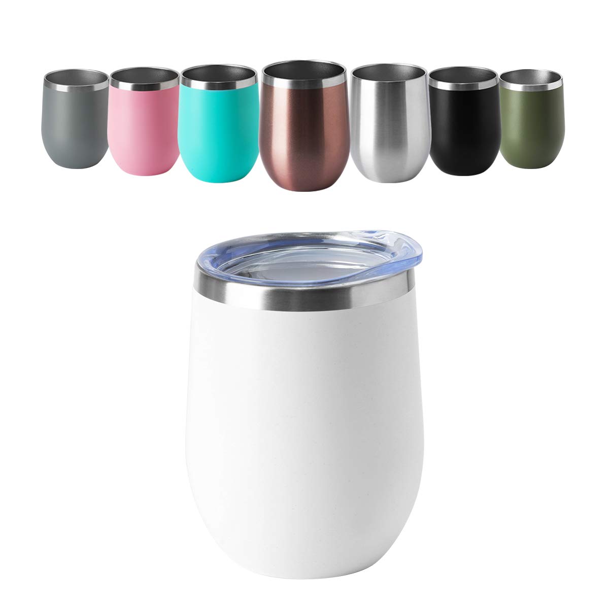 Vaso inoxidable 304 con interior pulido para durabilidad sin condensación