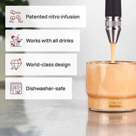 Hatfields London NitroPress: diseño compacto, perfecto para viajar.