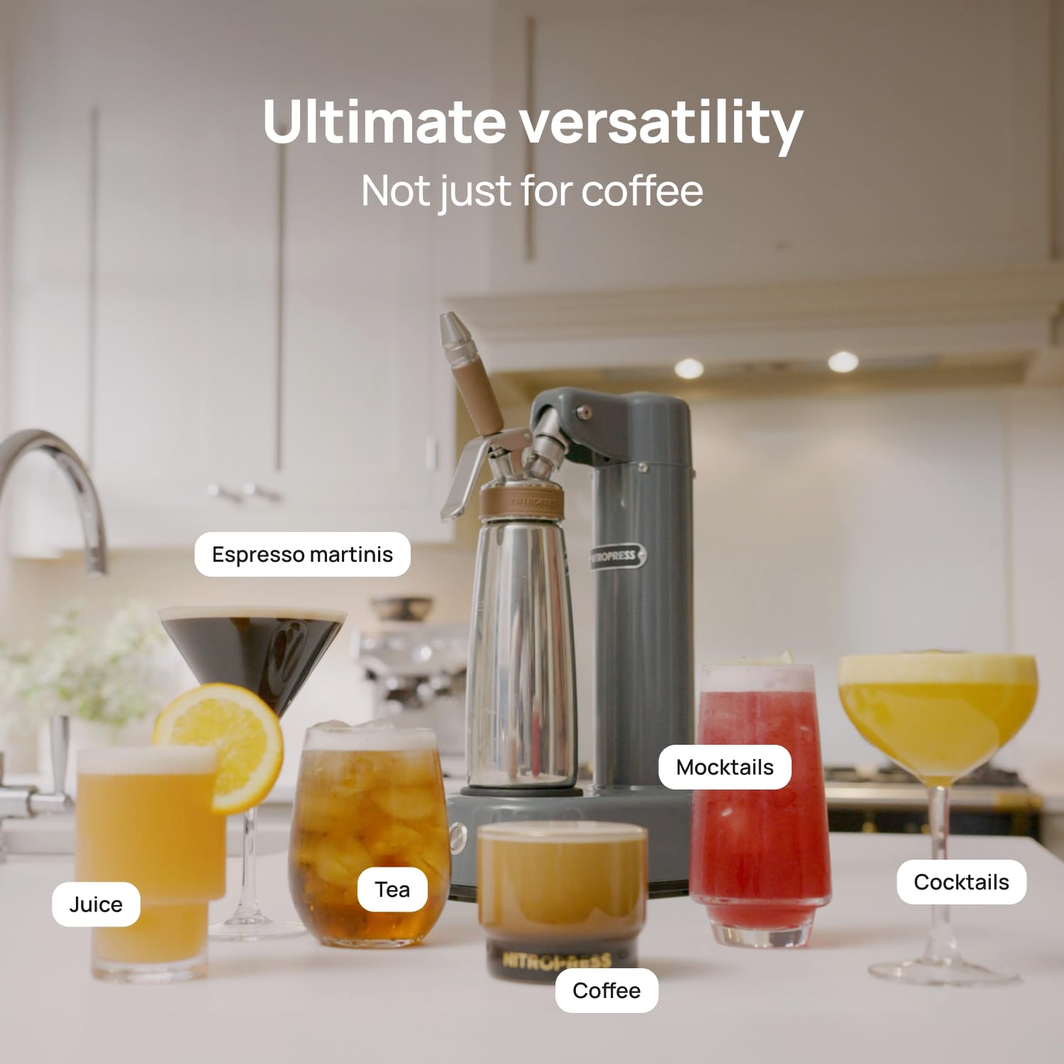 Hatfields London NitroPress DS: té nitro infusion con aroma suave