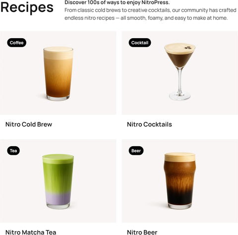 Hatfields London NitroPress: uso multifuncional de nitrógeno para café y cocteles