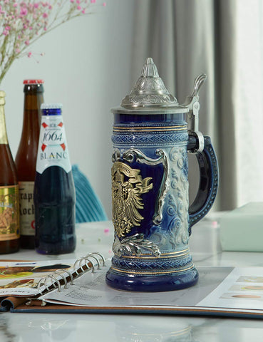 HAUCOZE Stein pintado a mano en cerámica premium, artesanía de calidad.