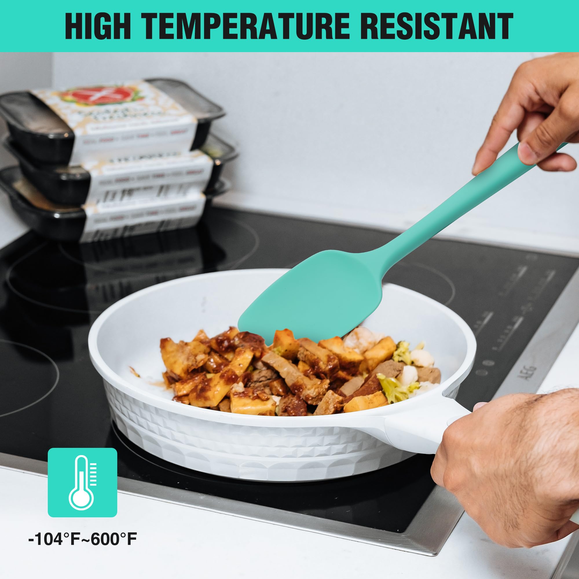 HAUSHOF silicona resistente al calor, apta para altas temperaturas