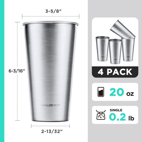 Vaso HAUSHOF para enfriar cerveza: mantiene las bebidas frías.