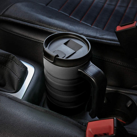 HAUSHOF taza de 24 onzas ofrece gran capacidad para viajes largos.