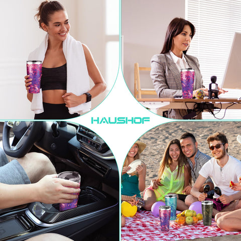 HAUSHOF tumbler camuflaje Veil, regalo ideal para ocasiones.