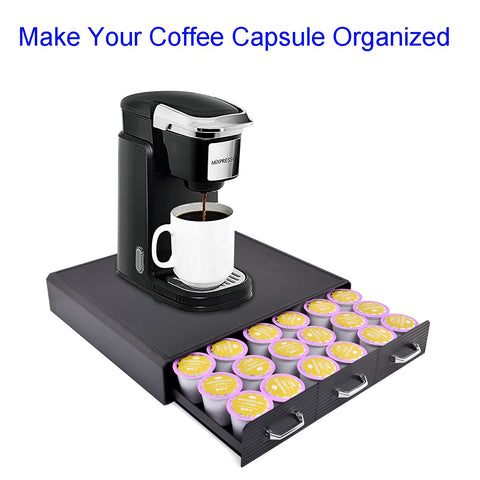 Hausun capacidad para 36 cápsulas tipo K y 48 cápsulas nespresso.
