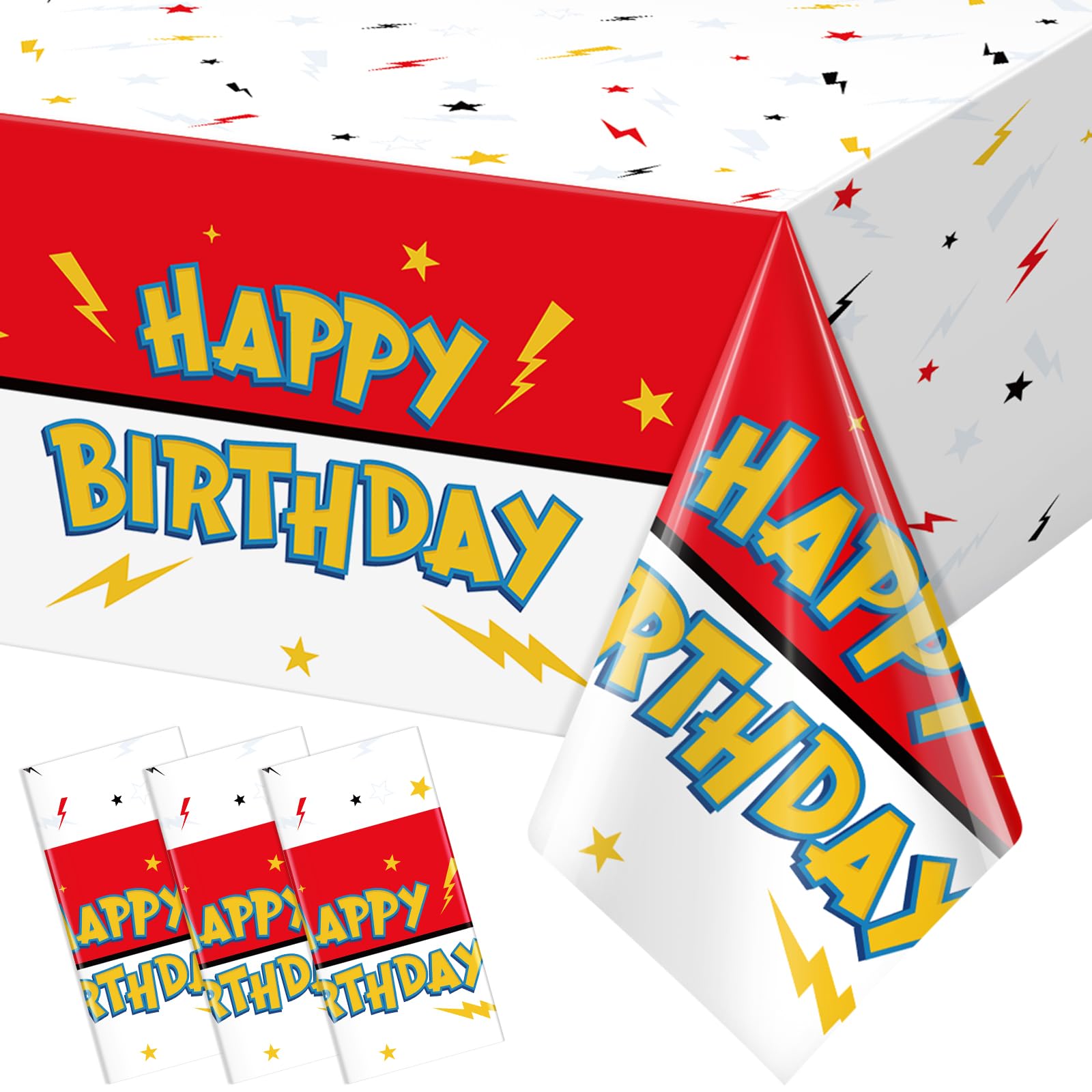 Mantel Hauwellter 3-pack para cumpleaños con cobertura amplia