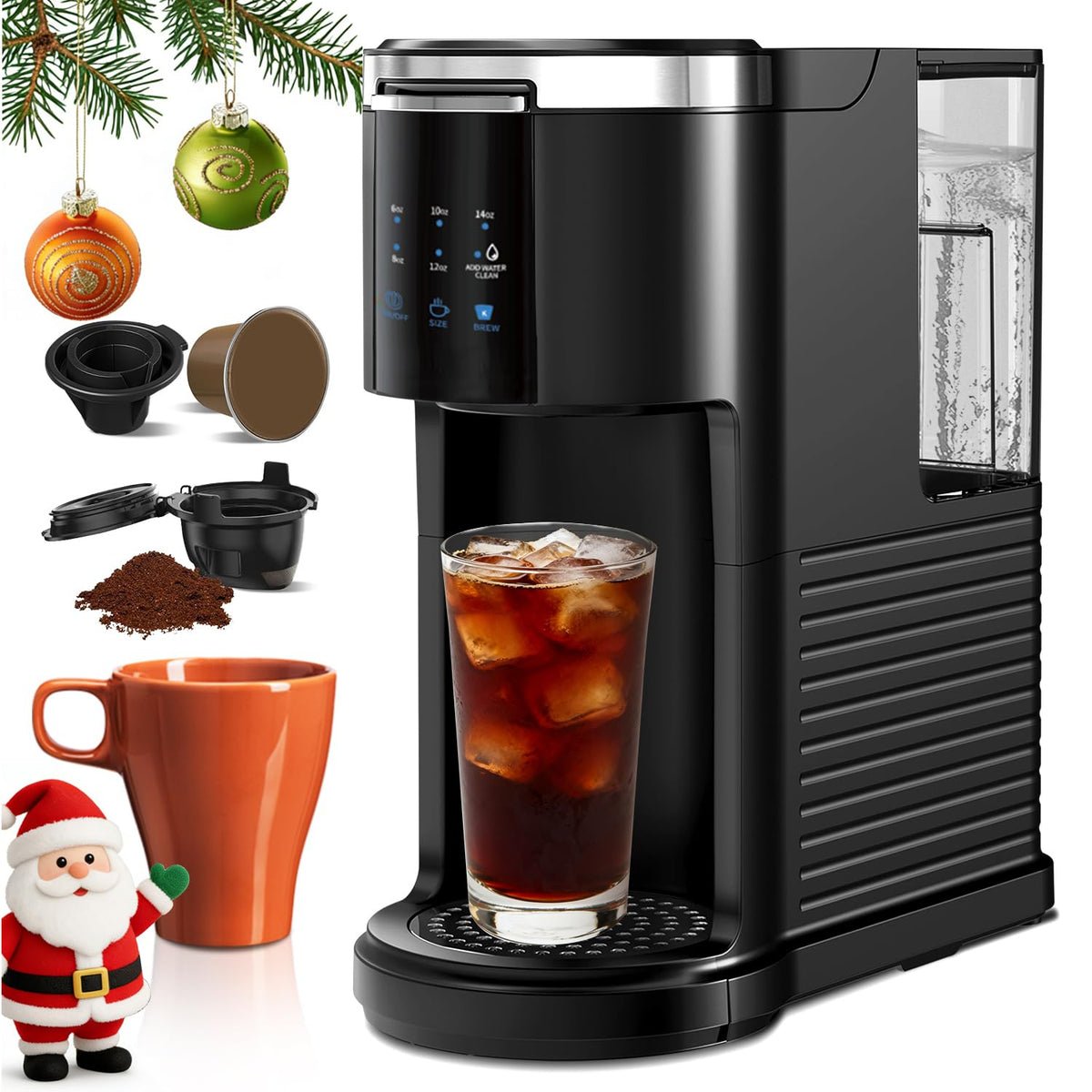 Havato cafetera 2 en 1 para K-Cup y café molido, opción flexible para tus sabores