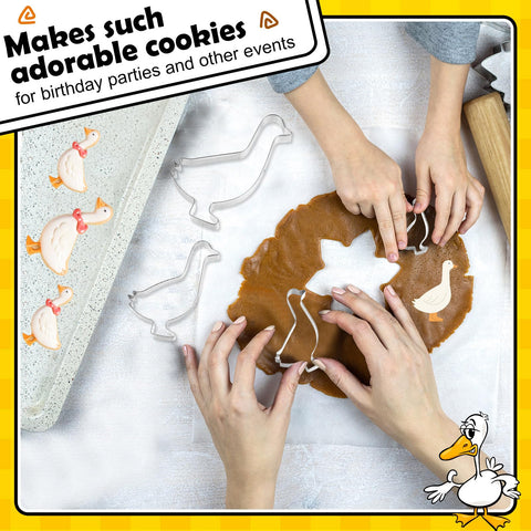 Cortador de ganso Havawish de 3 pulgadas para galletas pequeñas.