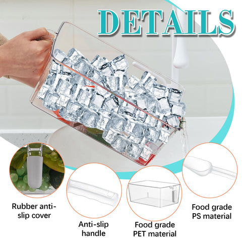 Havawish pala para hielo, asa extensible para servicio rápido.