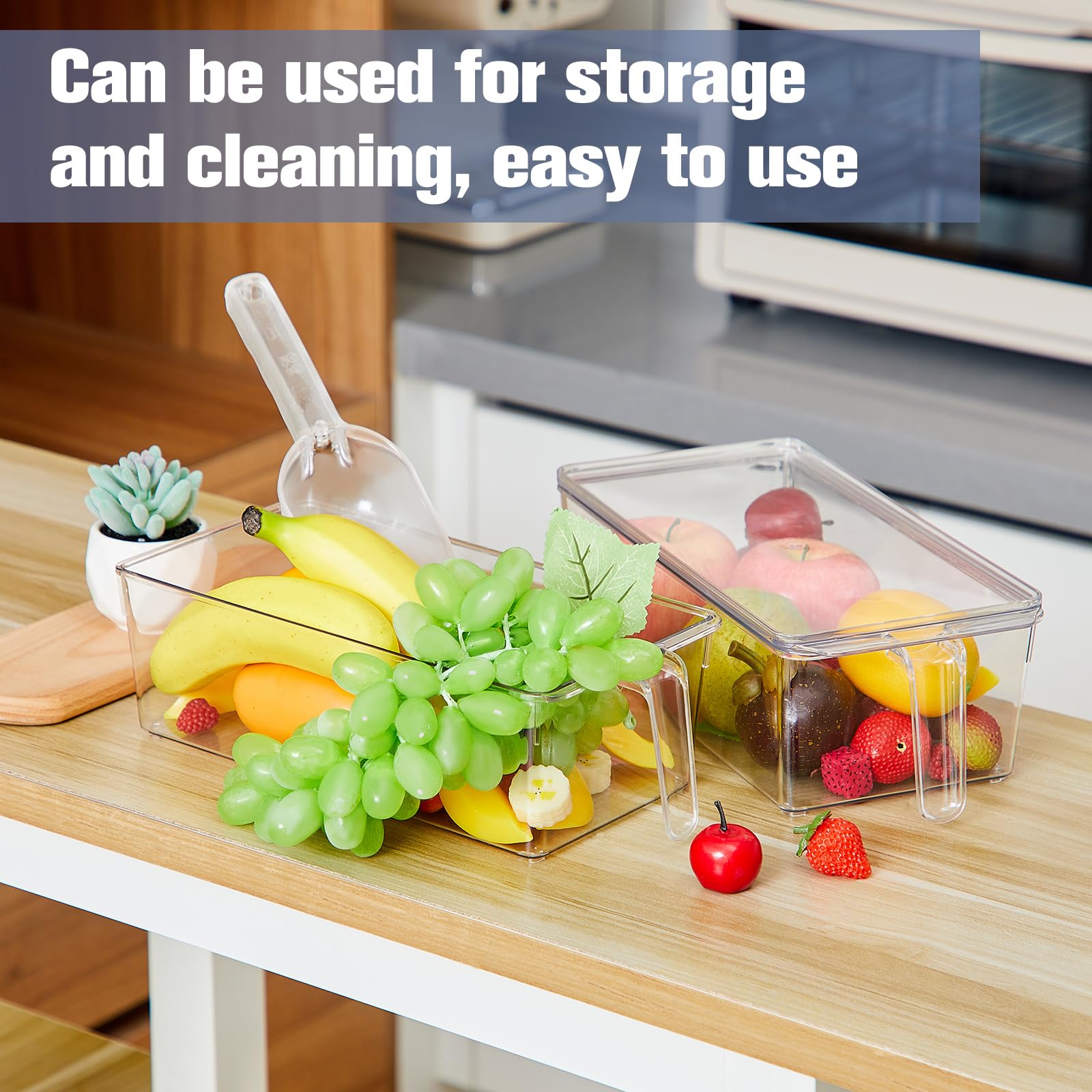 Uso multipropósito Havawish para hielo, frutas y snacks.