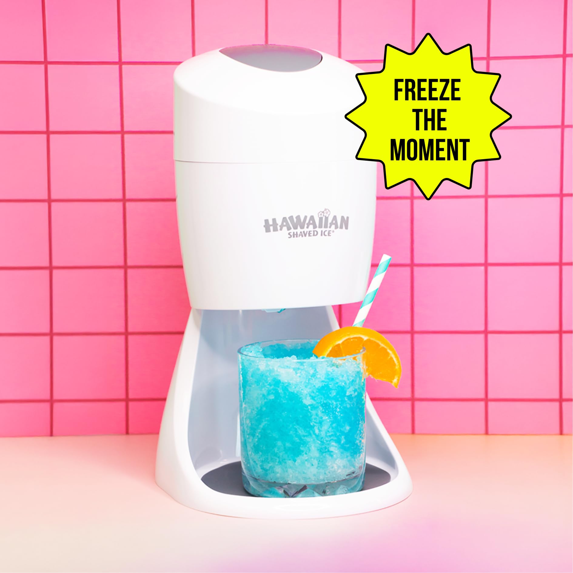Hawaiian Shaved Ice: operación fácil en la encimera de la cocina.